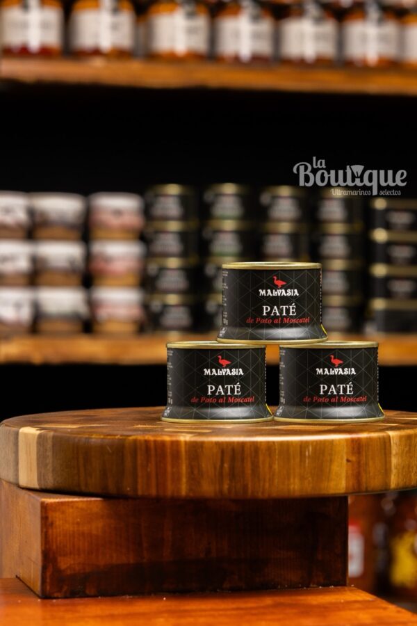 PATE AL MOSCATEL MALVASIA 130GR.