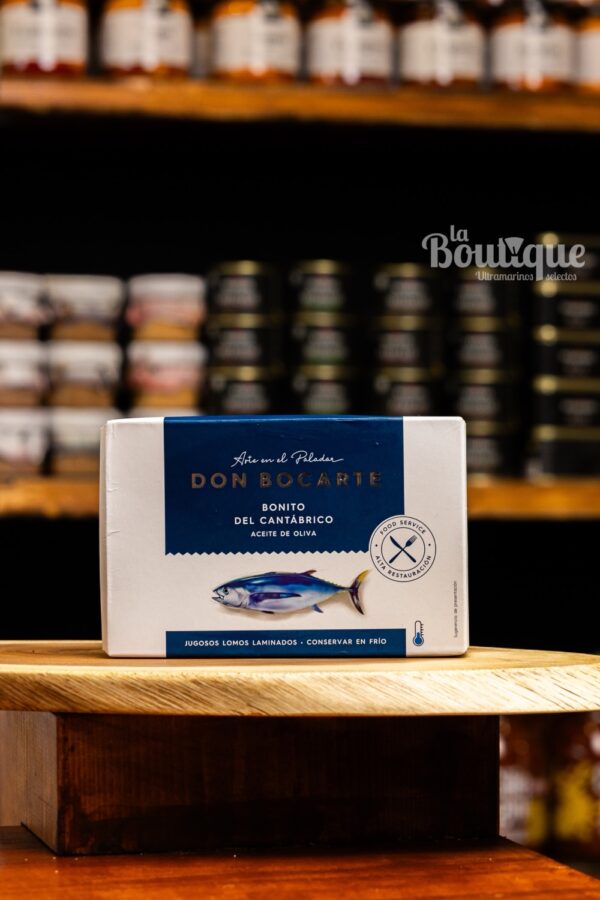 BONITO DEL CANTÁBRICO EN ACEITE DE OLIVA DON BOCARTE 180GR.