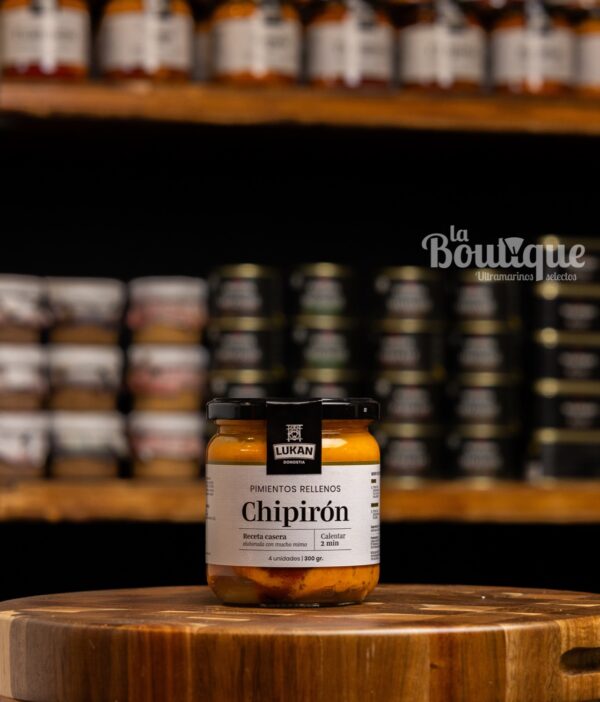 PIMIENTOS RELLENOS DE CHIPIRÓN 300GR LUKAN GOURMET