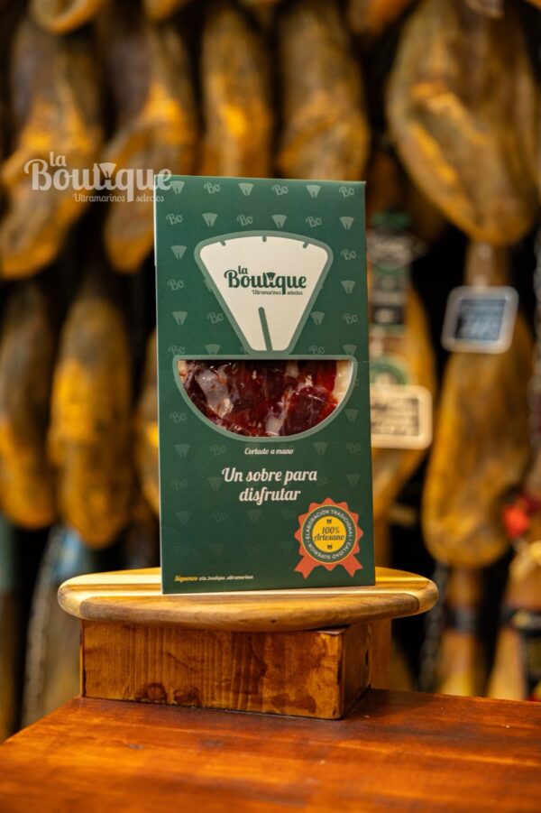 SOBRE JAMON 100% IBERICO DE BELLOTA EXTREMADURA 100GR.
