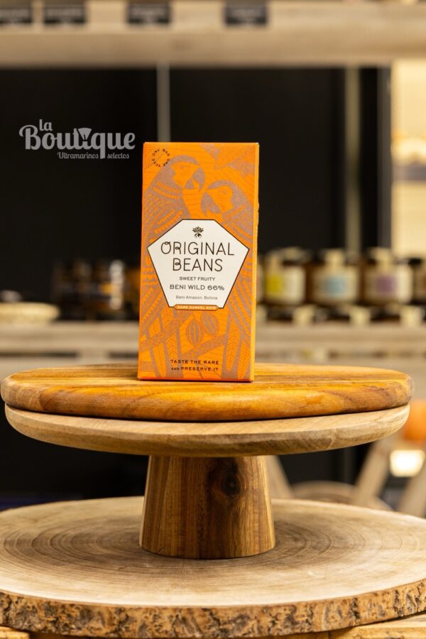 CHOCOLATE ORIGINAL BEANS SWEET FRUITY 66% 70GR.