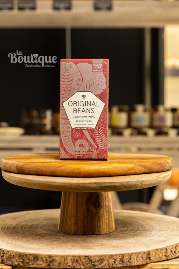 CHOCOLATE ORIGINAL BEANS UDZUNGWA 70 % 70GR.