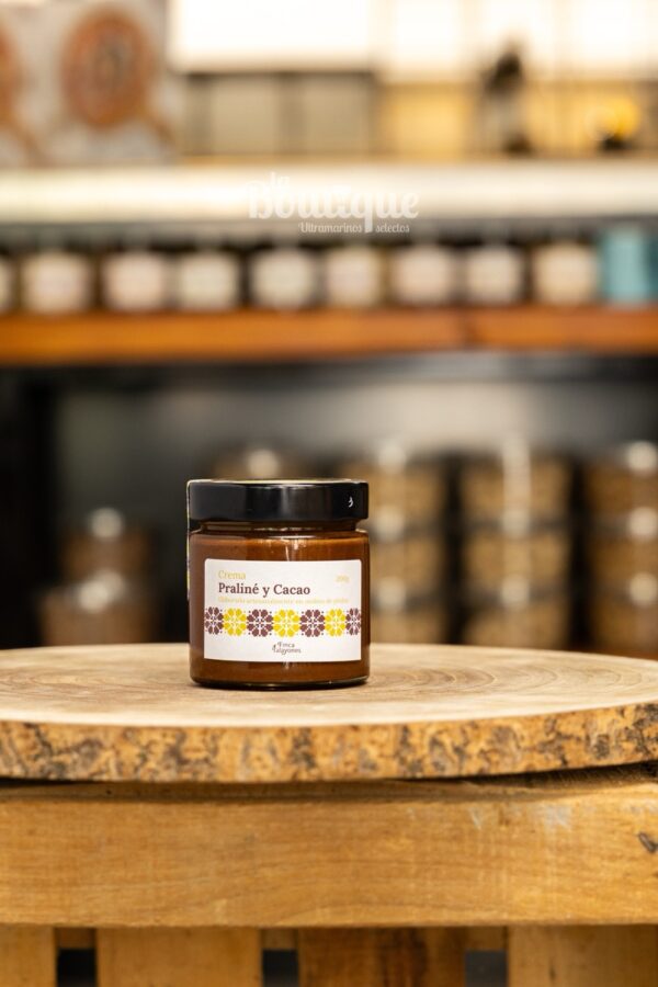 CREMA PRALINE Y CACAO BASEMILL 200GR
