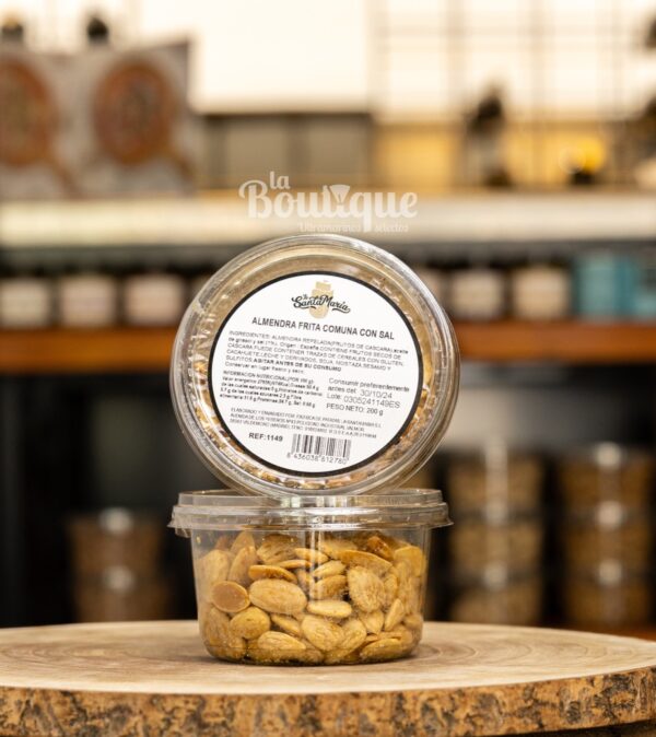 ALMENDRA FRITA CON SAL SANTA MARÍA 200GR.
