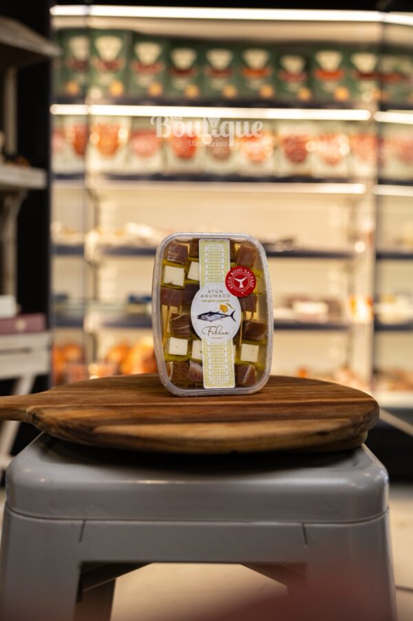 ATUN AHUMADO GOURMET CON QUESO Y PIPARRA